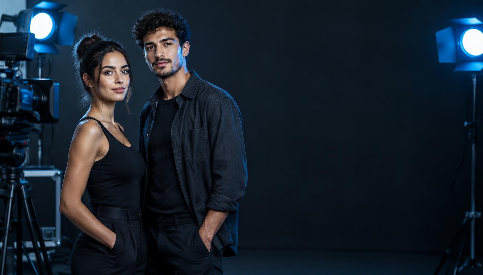 Nouveaux talents dans un studio publicitaire